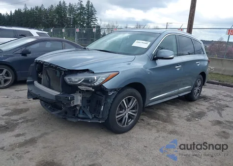 2017 Infiniti Qx60 z USA, uszkodzony, nr VIN 5N1DL0MM1HC529064